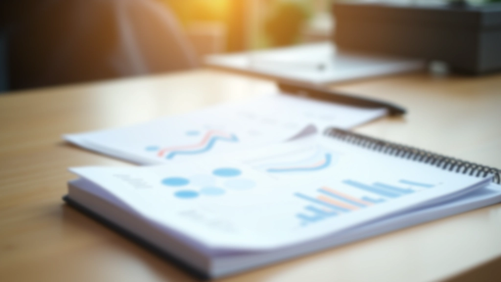 Otevřená lednice s grafem a papíry na stole, symbol rozpočtování